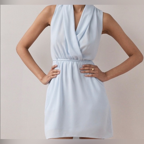 Wilfred Sabine dress light blue size small EUC - Picture 1 of 9